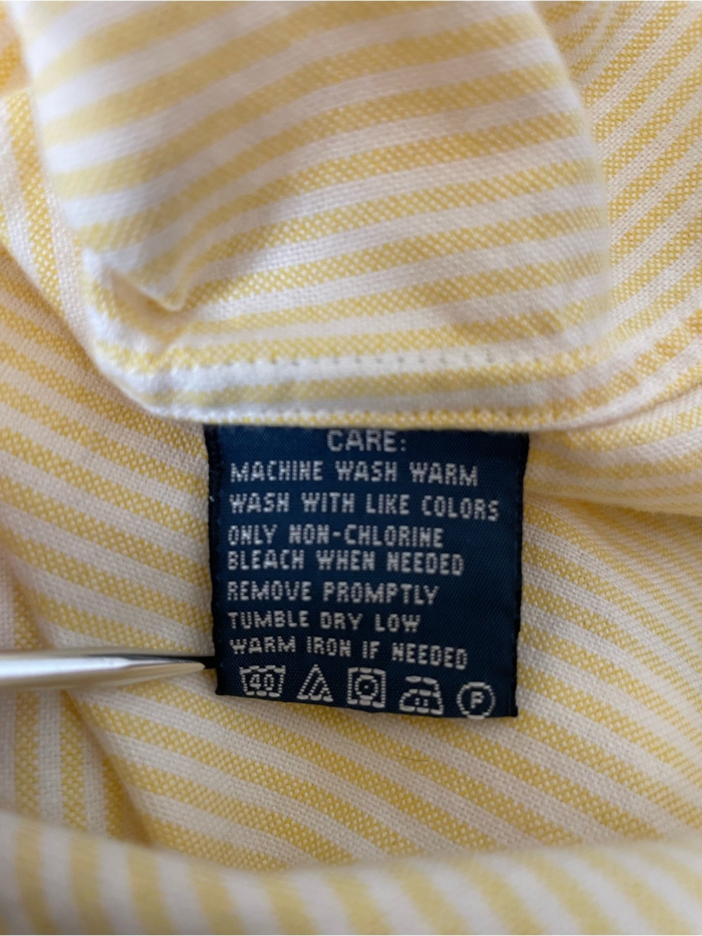 COTTON :: Classic Fit button-down striped - Ralph Lauren - Picture 6 of 6
